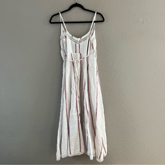 Reformation Daria Wrap Dress in Ivory & red size XS - Picture 6 of 9